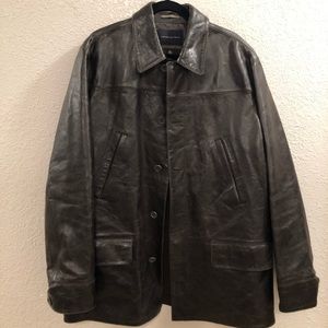 Banana Republic Leather Jacket (Men)